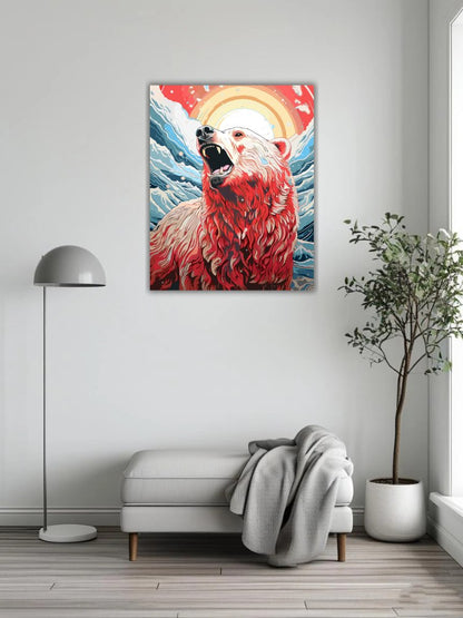 Roaring Polar Bear 4