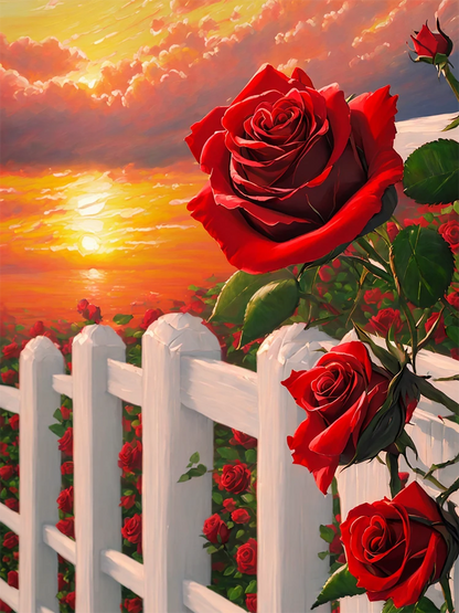 Fence Rose 3