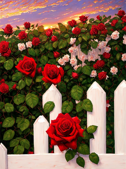 Fence Rose 2