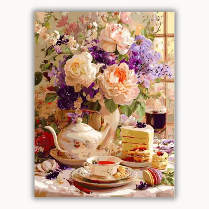 Rose Tea and Snacks 1