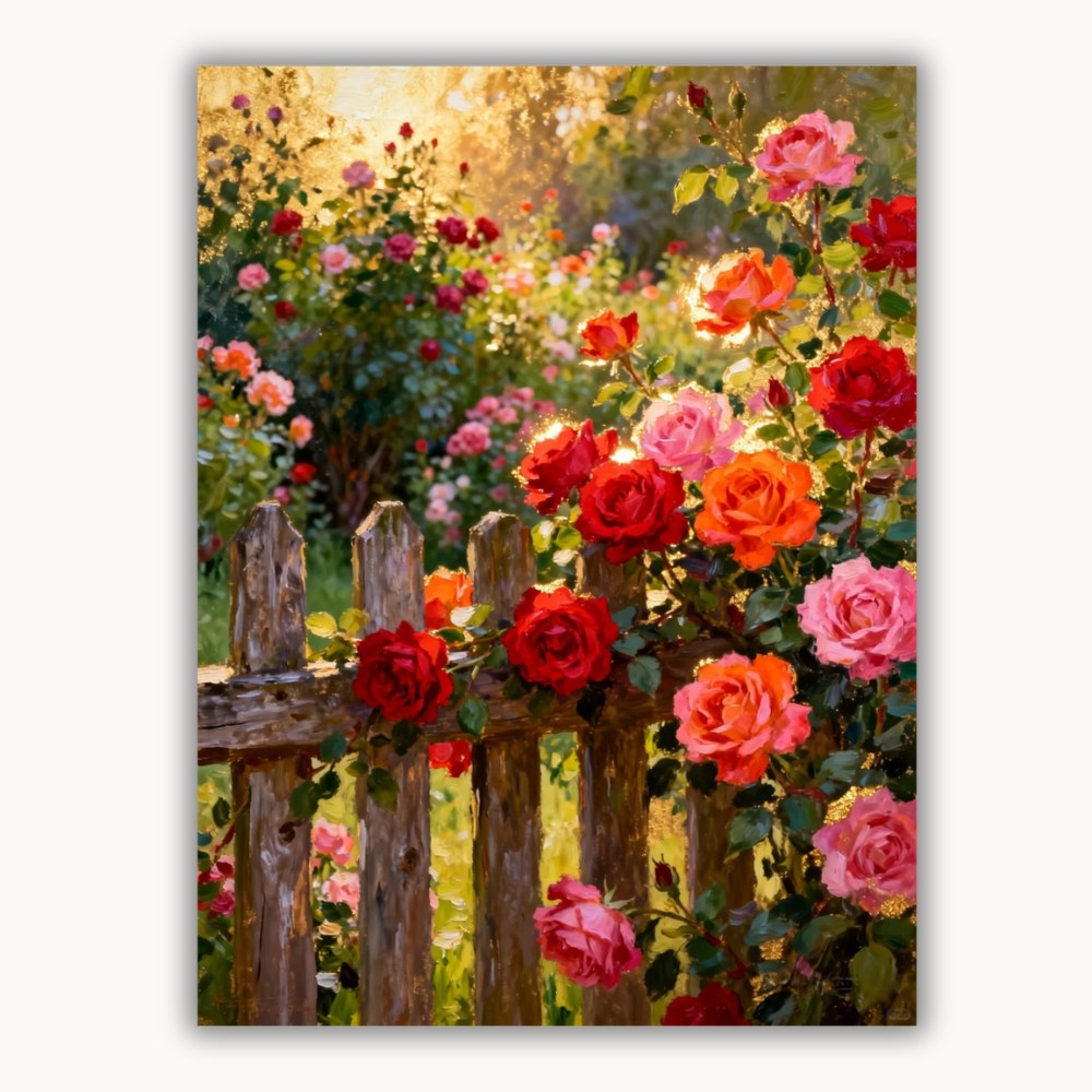 Rose pink roses