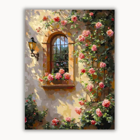 Roses Outside the Window
