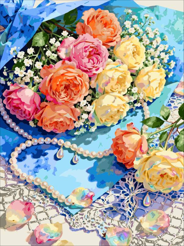 Roses and Pearls