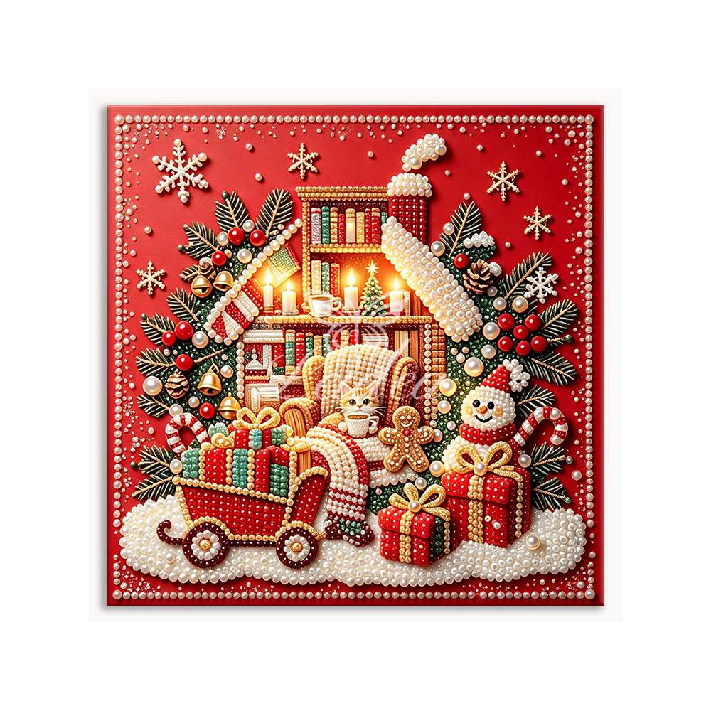 Christmas Pearl Painting Set 1