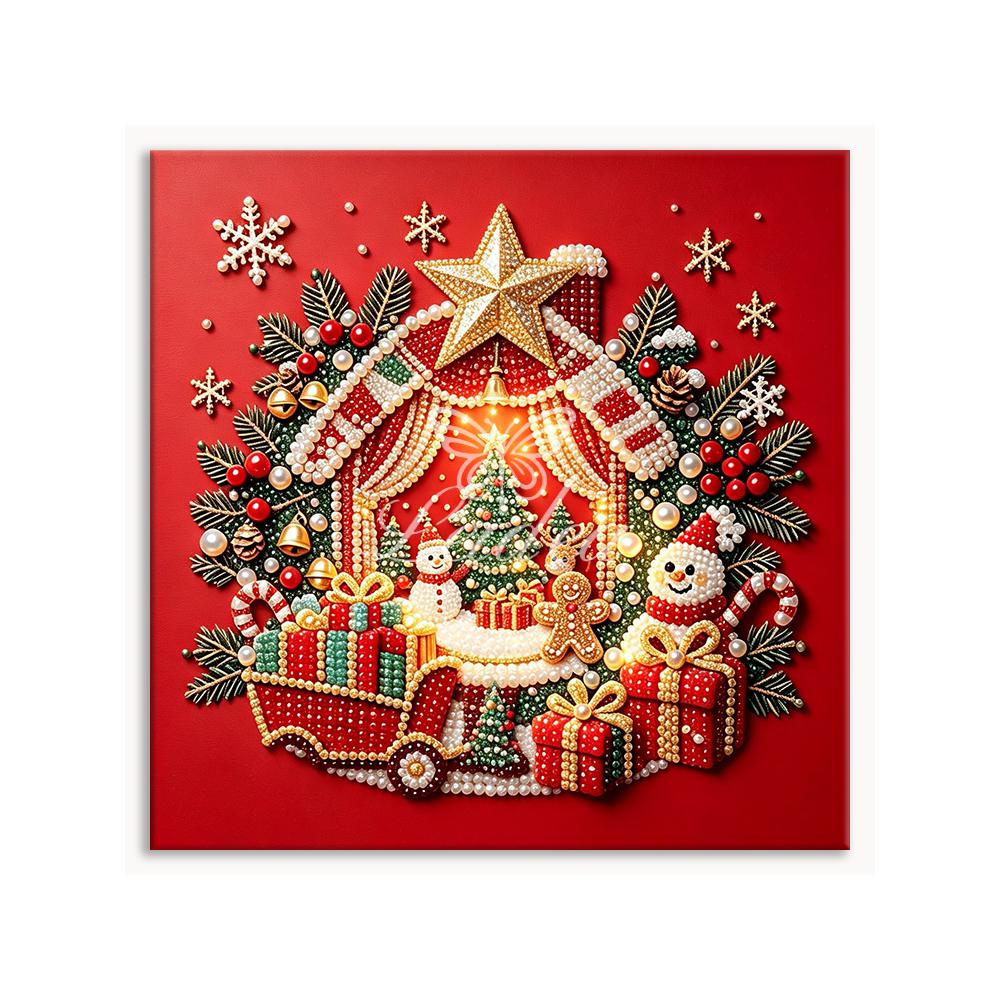 Christmas Pearl Painting Set 1