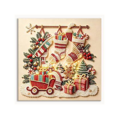 Christmas Pearl Painting Set 2