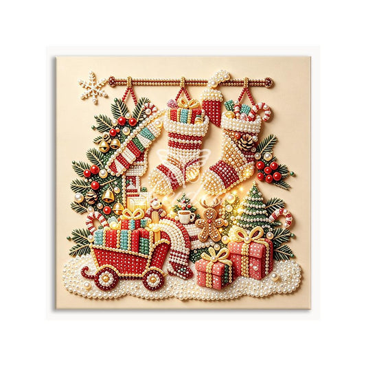 Christmas Pearl Painting Set 2