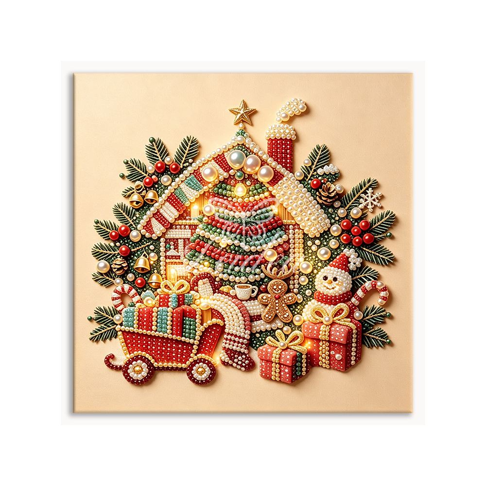 Christmas Pearl Painting Set 2