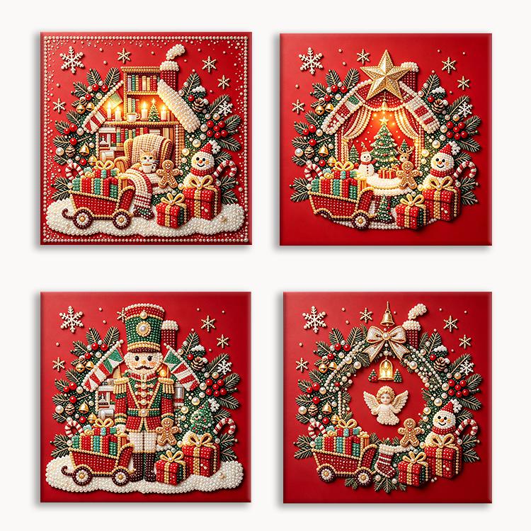 Christmas Pearl Painting Set 1