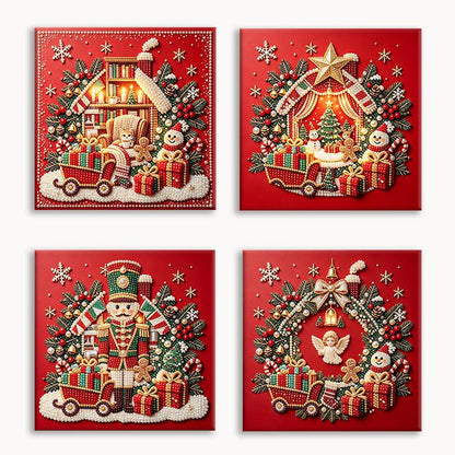 Christmas Pearl Painting Set 1