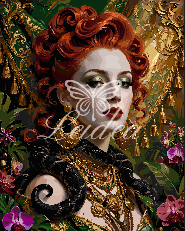 Scarlet Curly Muse