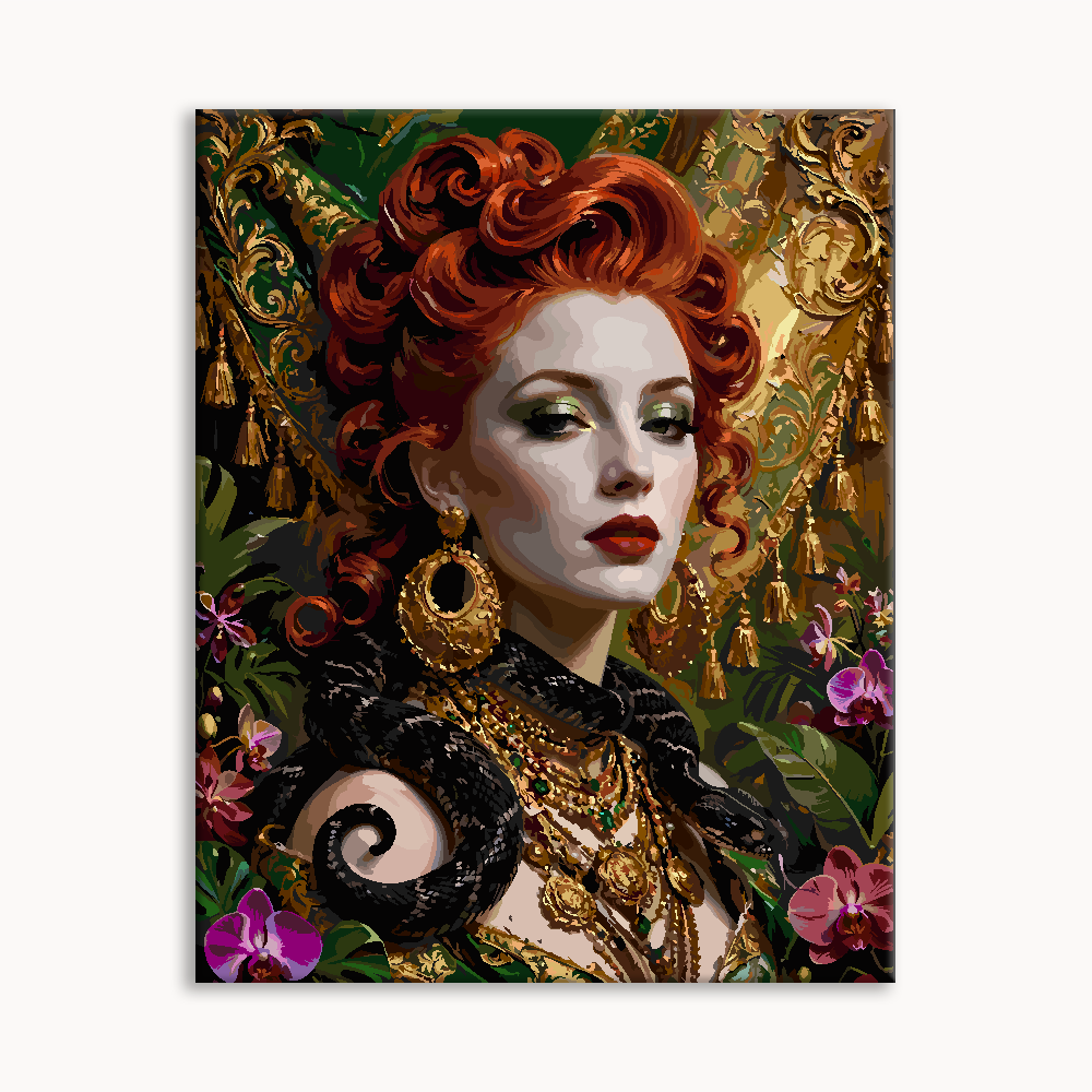 Scarlet Curly Muse