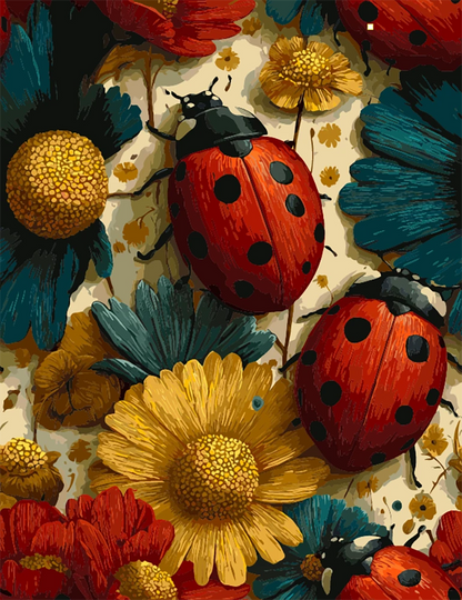 Seven Spotted Ladybug
