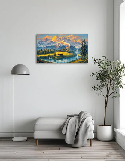 Shining Mountains And Meadows1