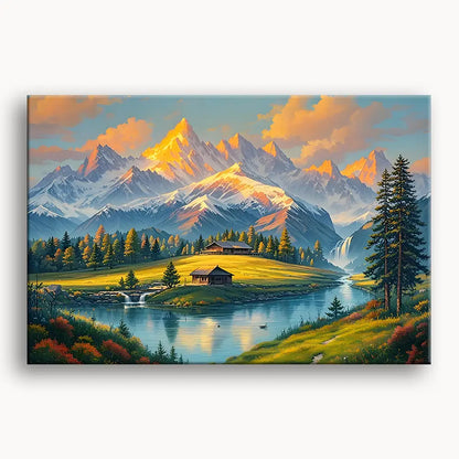 Shining Mountains And Meadows1