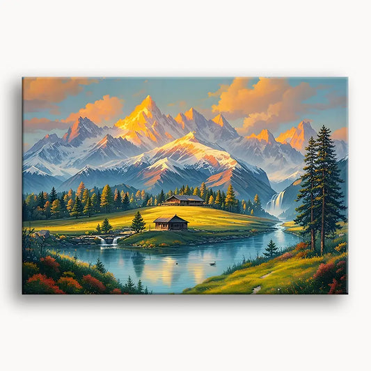 Shining Mountains And Meadows1