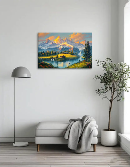 Shining Mountains And Meadows1