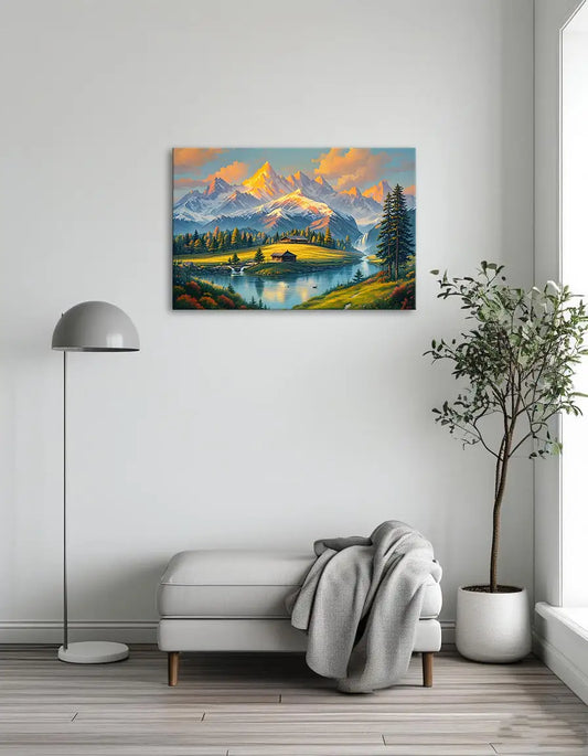 Shining Mountains And Meadows1