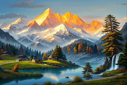 Shining Mountains And Meadows2