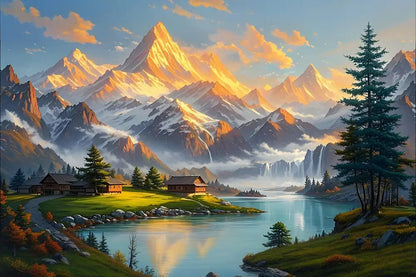 Shining Mountains And Meadows3