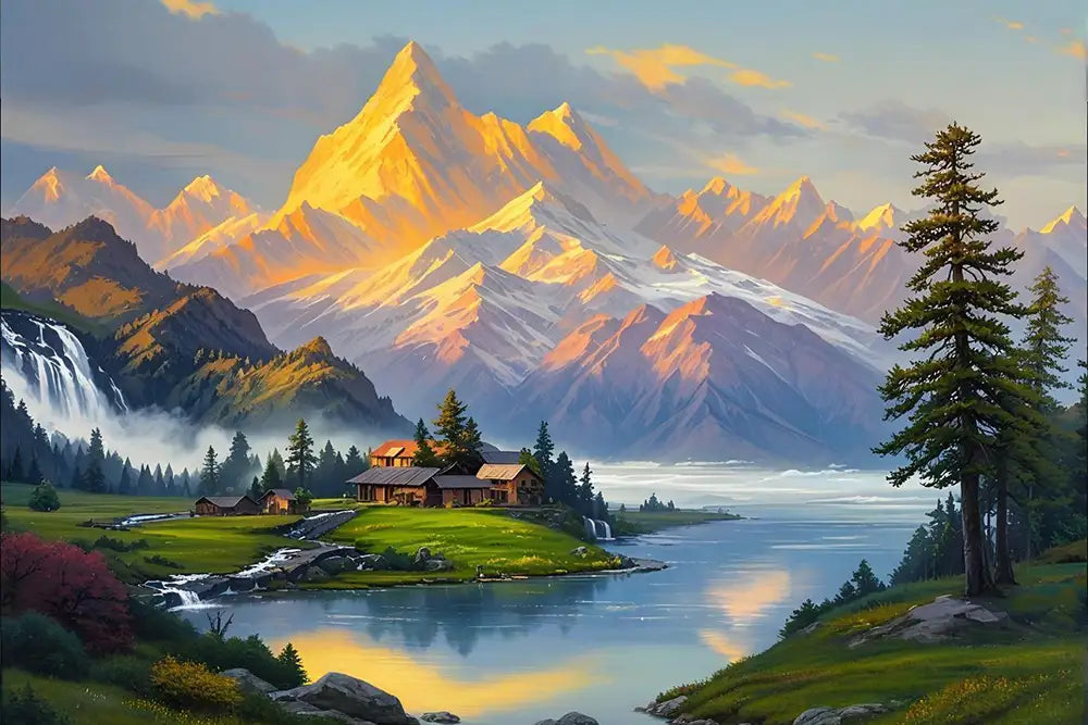 Shining Mountains And Meadows4