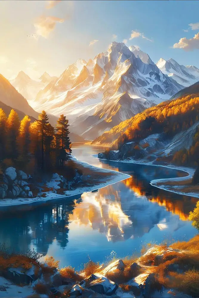 Snow Mountain Scenery2