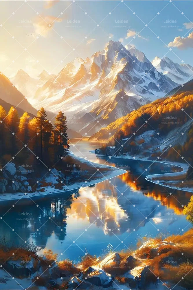 Snow Mountain Scenery2