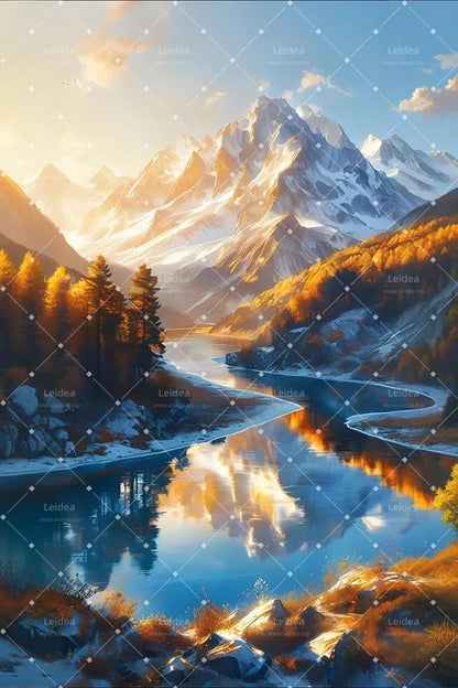 Snow Mountain Scenery2