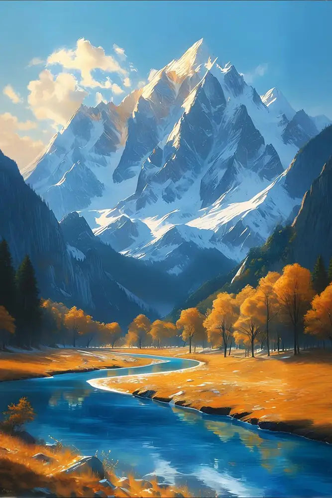 Snow Mountain Scenery3