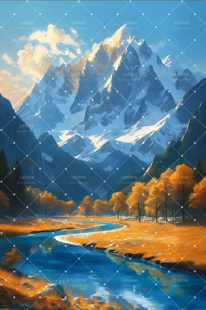 Snow Mountain Scenery3