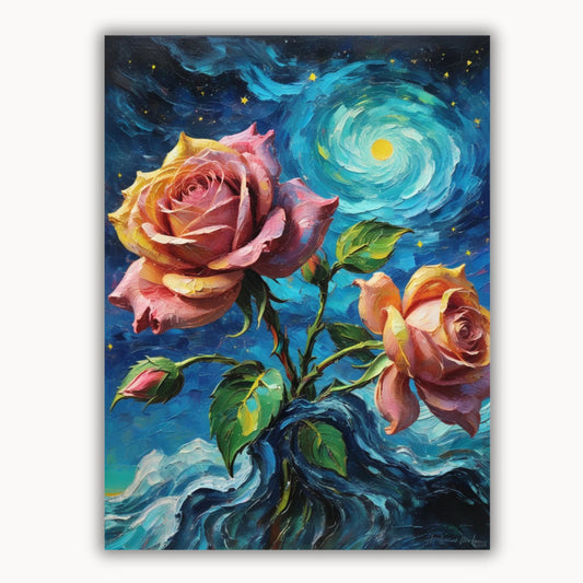Starry sky rose