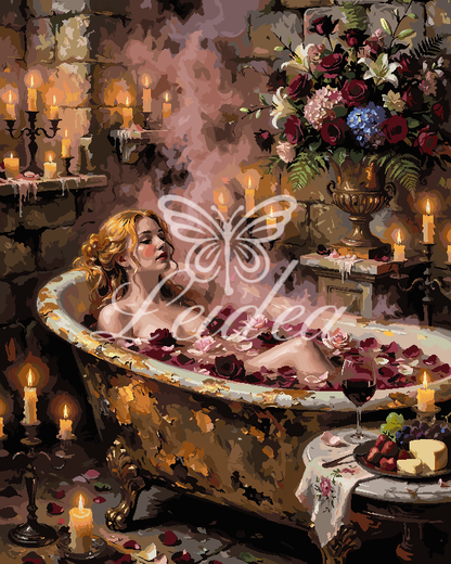 Smoky Petal Tub