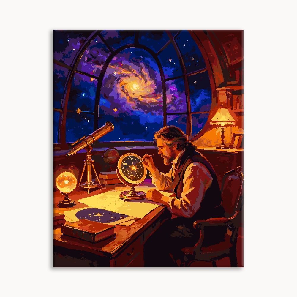Stellar Astronomer Paint By Numbers