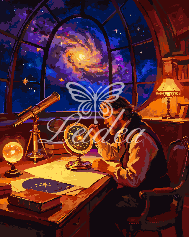 Stellar Astronomer Paint By Numbers