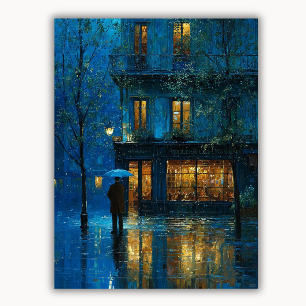 Street on a rainy night 1