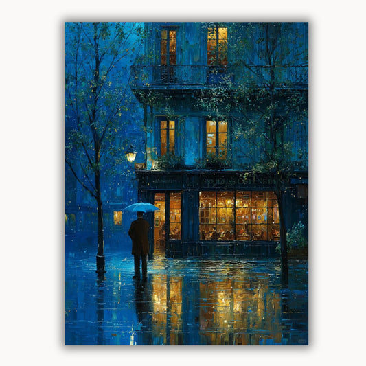 Street on a rainy night 1