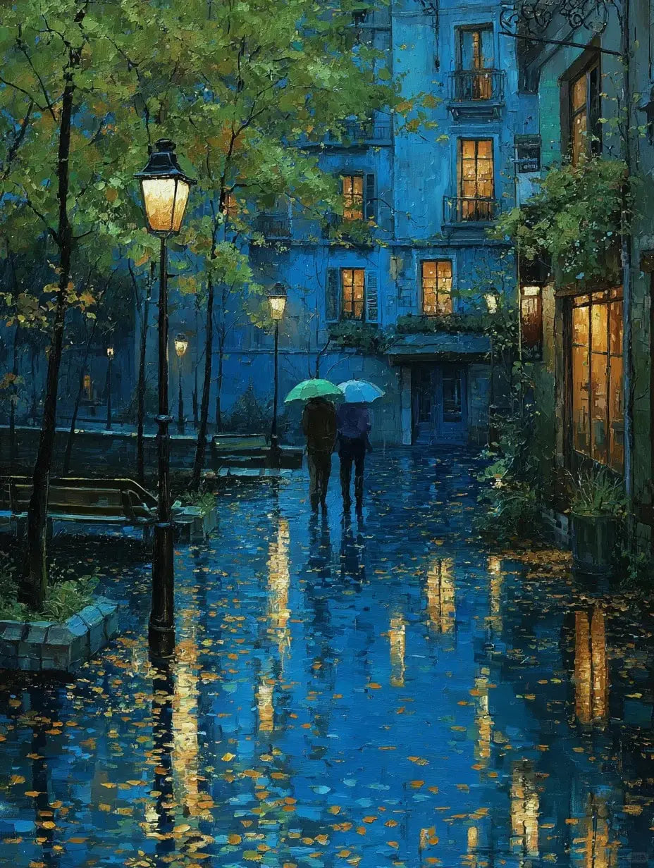 Street on a rainy night 2