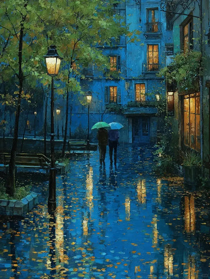 Street on a rainy night 2