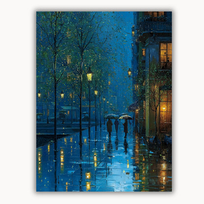 Street on a rainy night 4