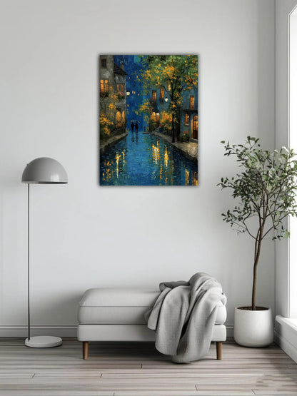 Street on a rainy night 5