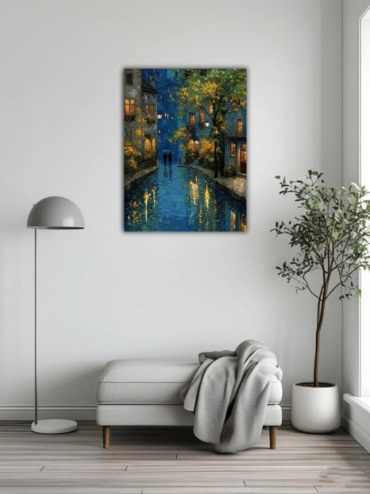 Street on a rainy night 5