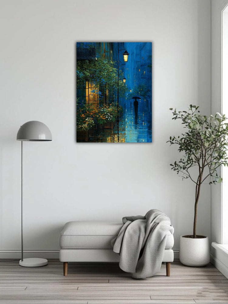 Street on a rainy night 6