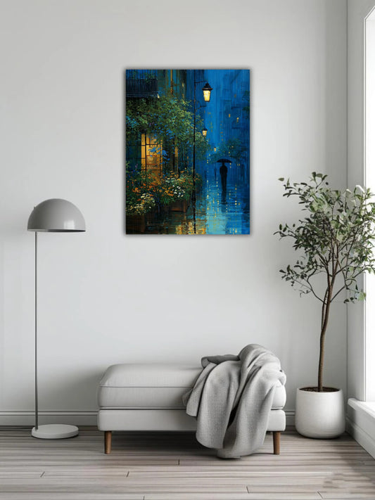 Street on a rainy night 6