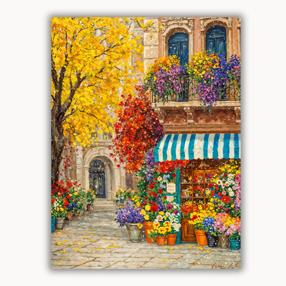 Street side flower shop 1