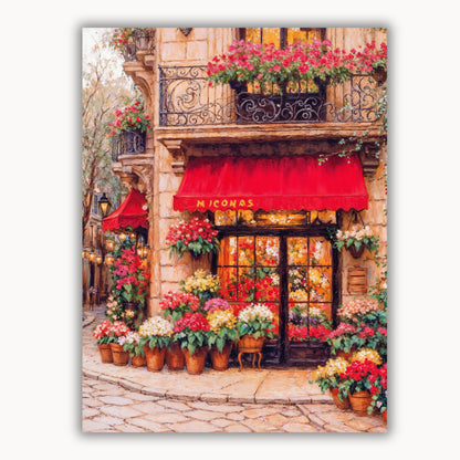 Street side flower shop 2