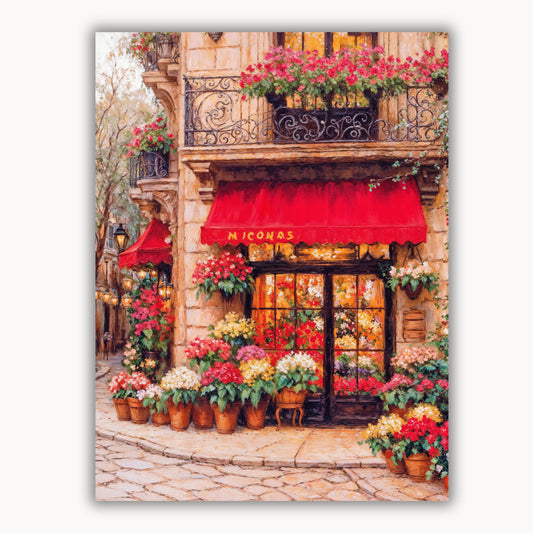 Street side flower shop 2