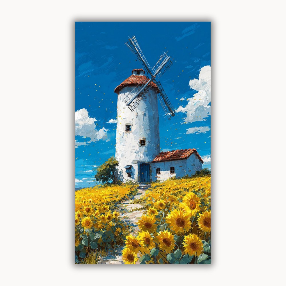 Sunflower Windmill Tower 1