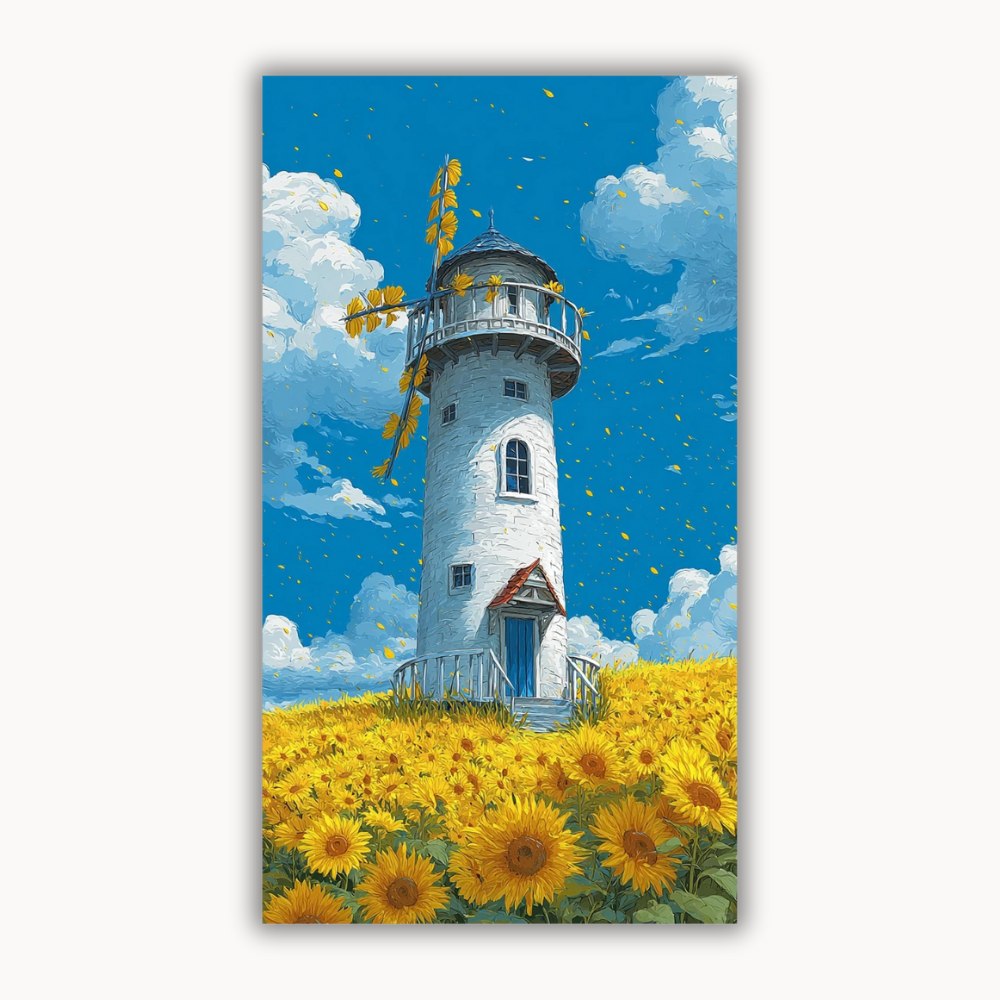 Sunflower Windmill Tower 2