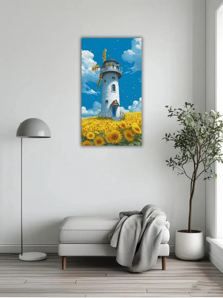 Sunflower Windmill Tower 2