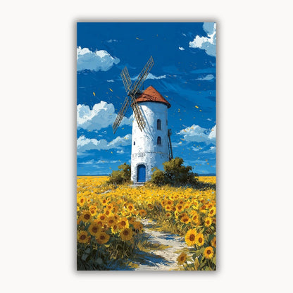 Sunflower Windmill Tower 3